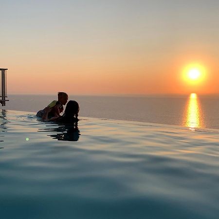 Kathisma Bay Villas - Luxury Villas- Villa Oceanos Kalamítsi Eksteriør bilde