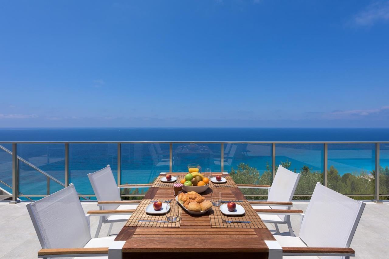 Kathisma Bay Villas - Luxury Villas- Villa Oceanos Kalamítsi Eksteriør bilde