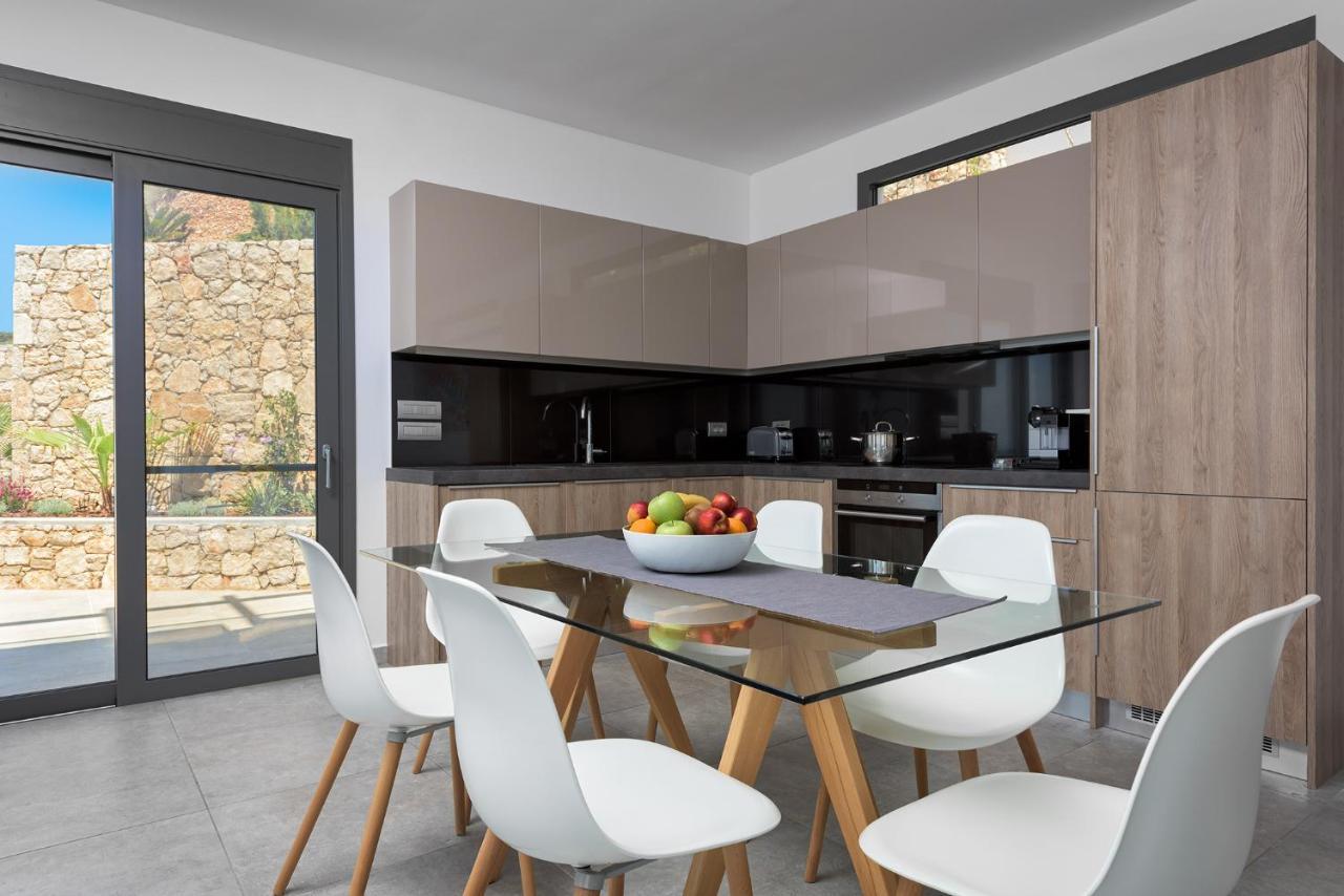 Kathisma Bay Villas - Luxury Villas- Villa Oceanos Kalamítsi Eksteriør bilde