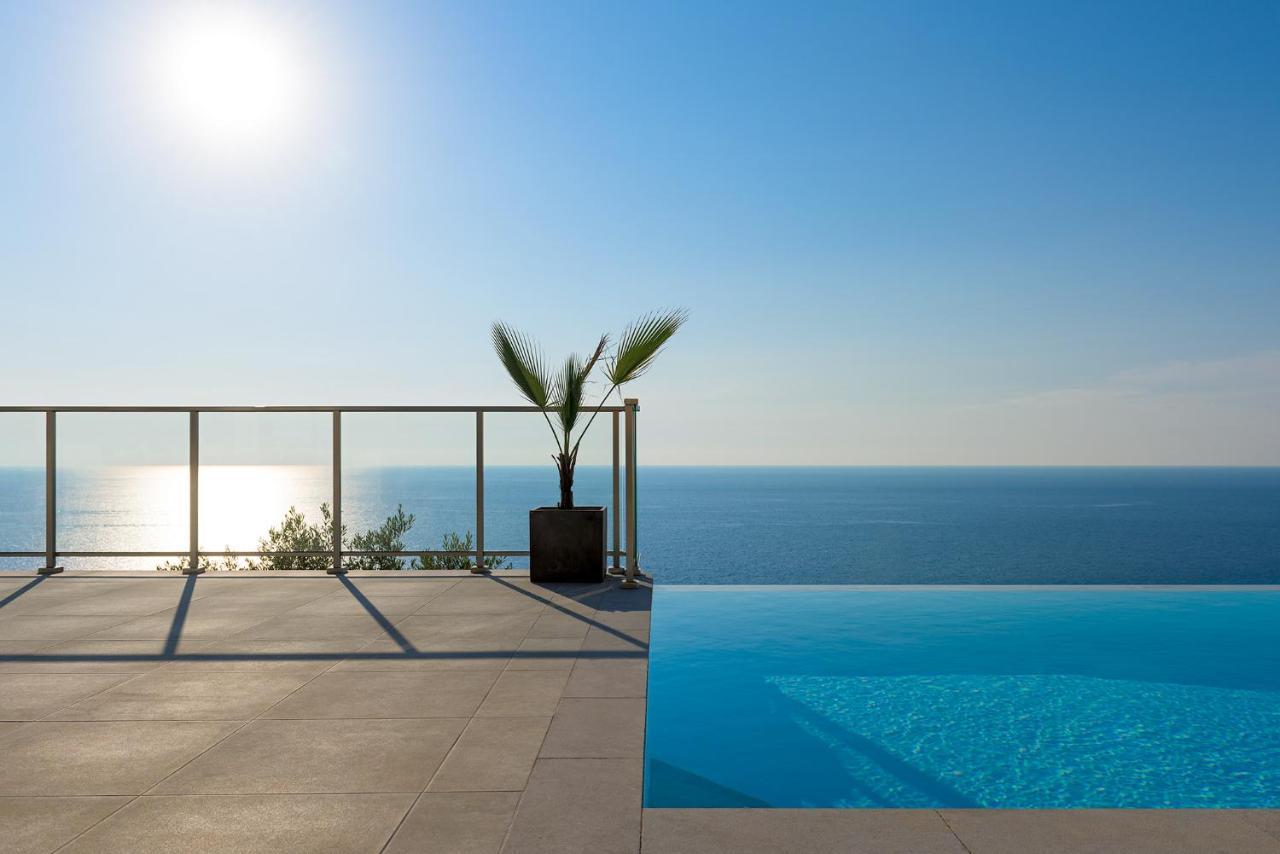 Kathisma Bay Villas - Luxury Villas- Villa Oceanos Kalamítsi Eksteriør bilde