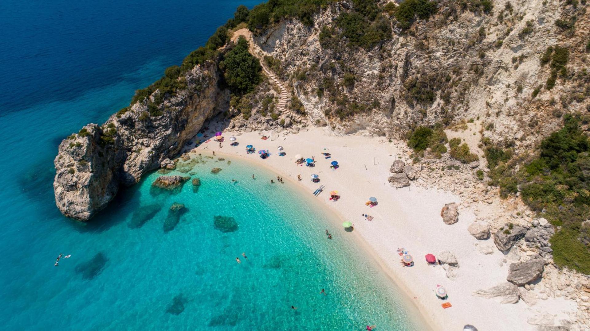 Kathisma Bay Villas - Luxury Villas- Villa Oceanos Kalamítsi Eksteriør bilde