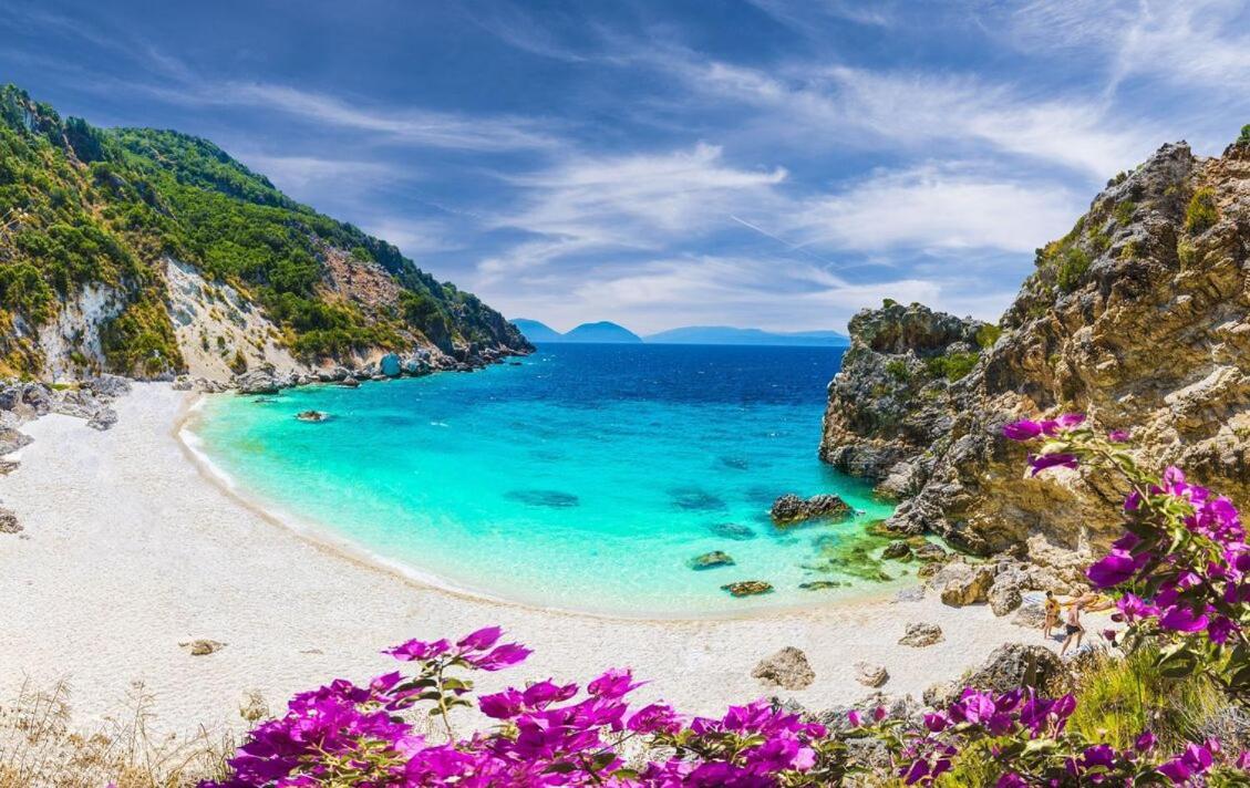 Kathisma Bay Villas - Luxury Villas- Villa Oceanos Kalamítsi Eksteriør bilde