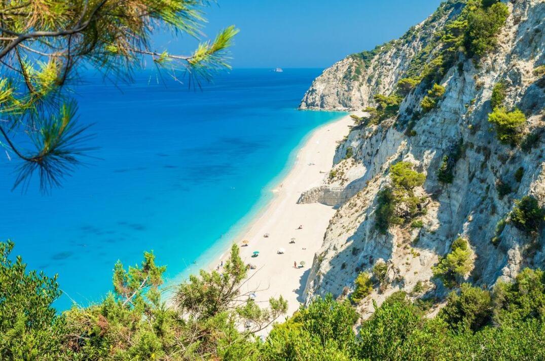 Kathisma Bay Villas - Luxury Villas- Villa Oceanos Kalamítsi Eksteriør bilde