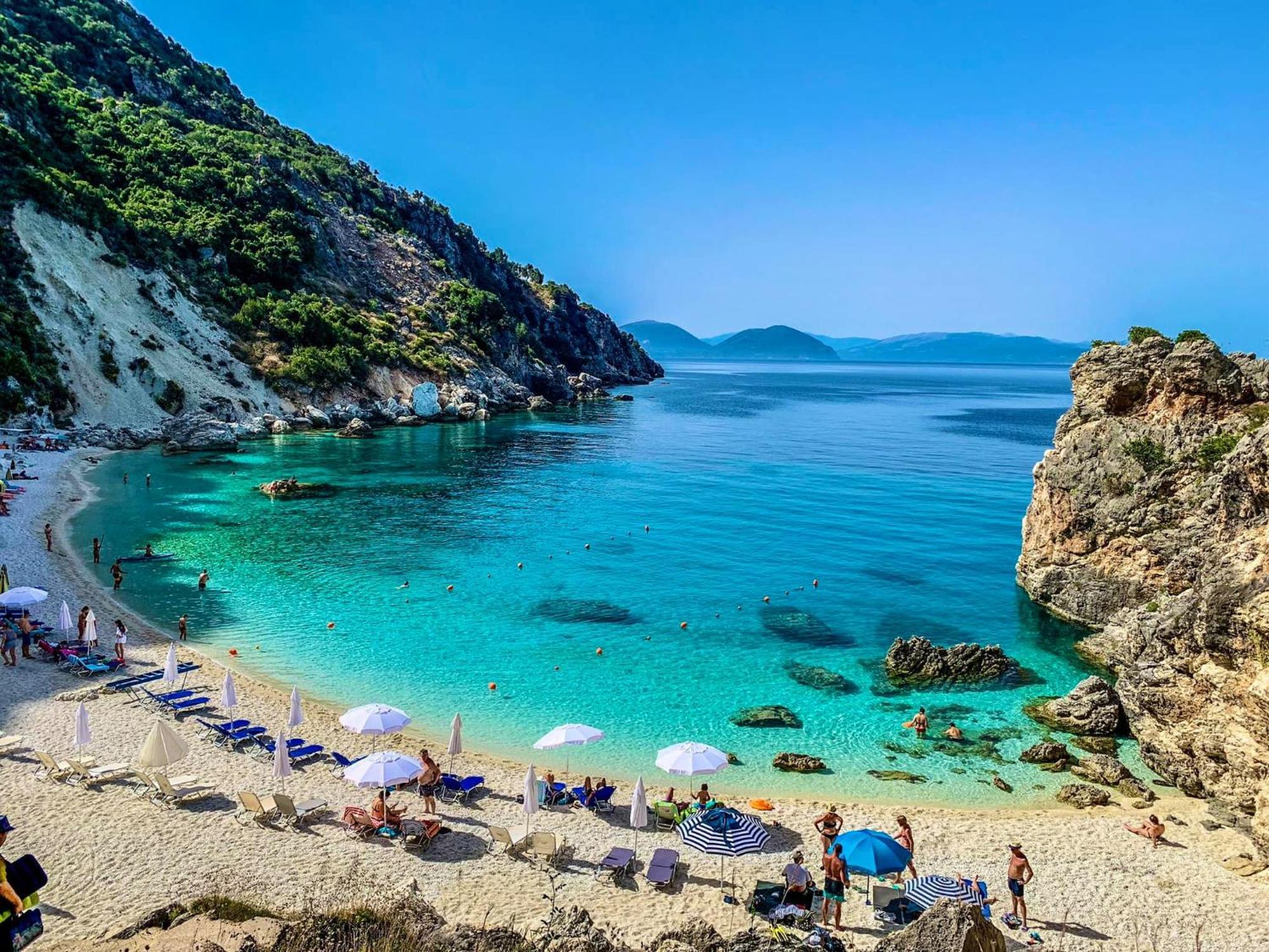 Kathisma Bay Villas - Luxury Villas- Villa Oceanos Kalamítsi Eksteriør bilde